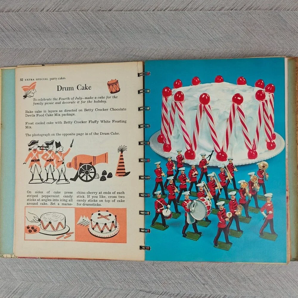 Vintage Betty Crocker Cookbook for Boys and Girls First Edition 1957